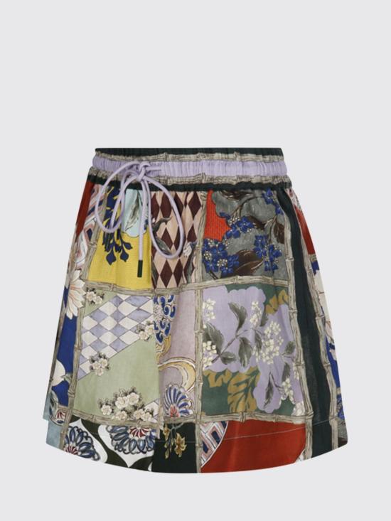 25FW 알레메 숏 스커트 5304P MULTI Multicolor - ALEMAIS