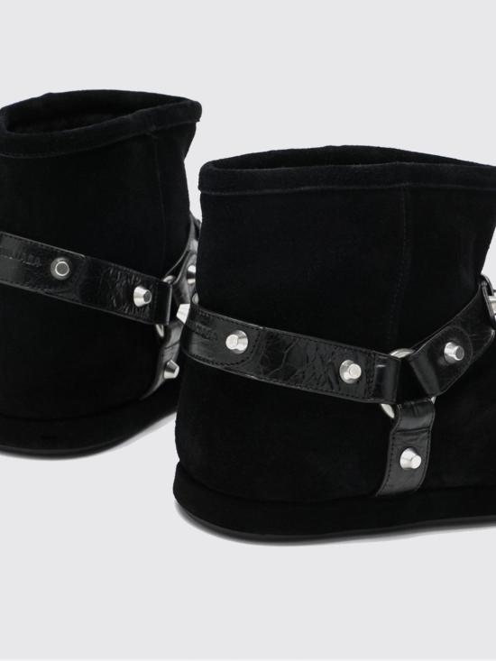 25FW 발렌시아가 알래스카 소프트 부티 845895WBFC3 1081 Black - BALENCIAGA