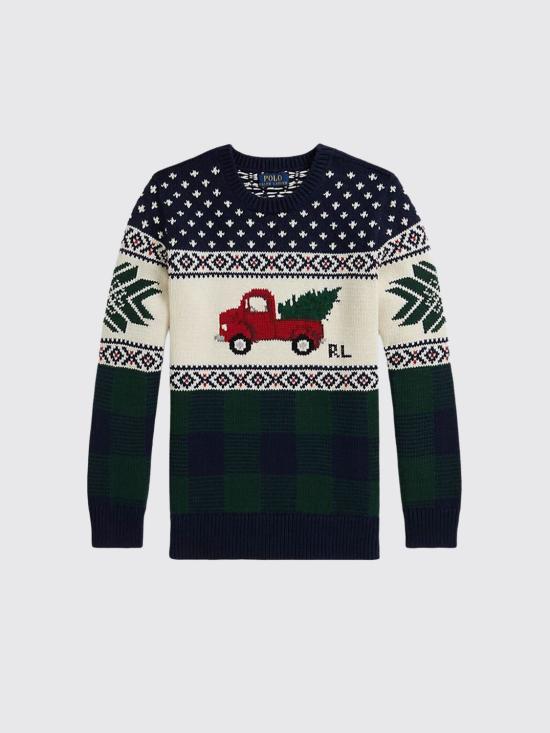 25FW [키즈] 폴로 랄프로렌 풀오버 323981051 001 Navy