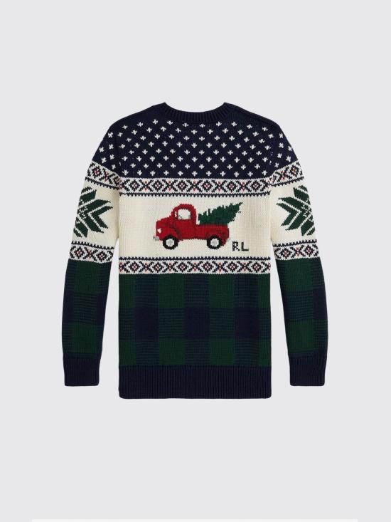 25FW [키즈] 폴로 랄프로렌 풀오버 323981051 001 Navy - POLO RALPH LAUREN