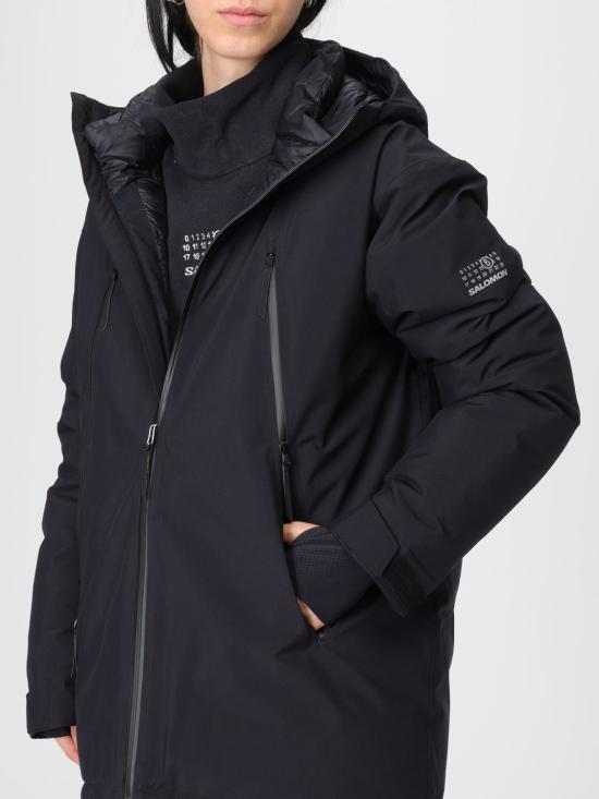 25FW MM6 메종마르지엘라 코트 S52AM0341M35594 900 Black - MM6 MAISON MARGIELA