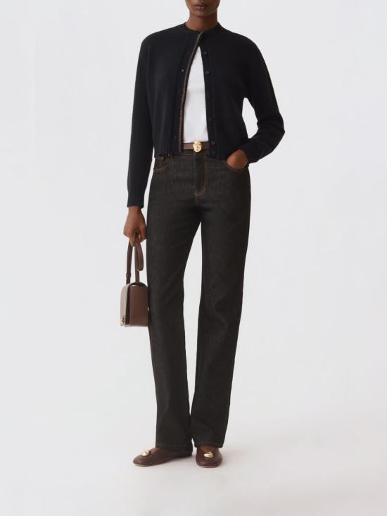 25FW 파비아나 필리피 플래티넘 가디건 MAD225F057L517 5146 Blue - FABIANA FILIPPI