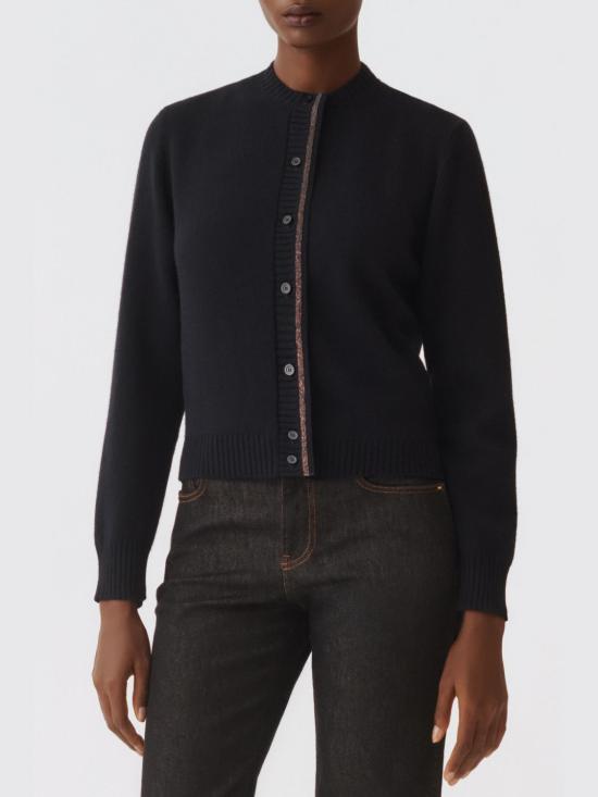 25FW 파비아나 필리피 플래티넘 가디건 MAD225F057L517 5146 Blue - FABIANA FILIPPI