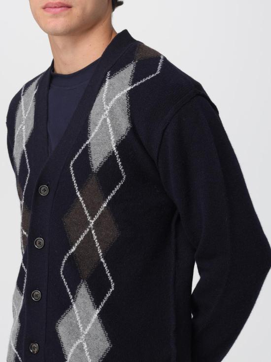 25FW 파올로페코라 스웨터 A056F002 U681 Blue - PAOLO PECORA