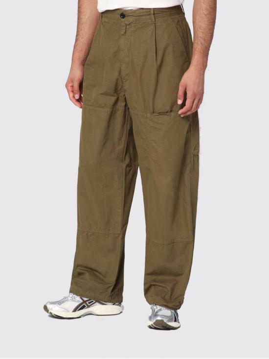 25FW 씨피 컴퍼니 스트레이트 팬츠 19CMPA065A110324G 652 Military - C.P. COMPANY