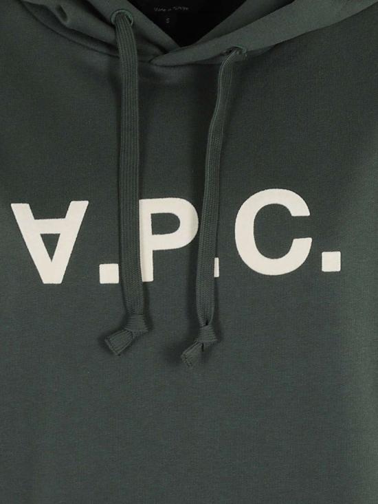 25FW 아페쎄 긴팔 티셔츠 COHBNM27908 VERT Moss Green - A.P.C.