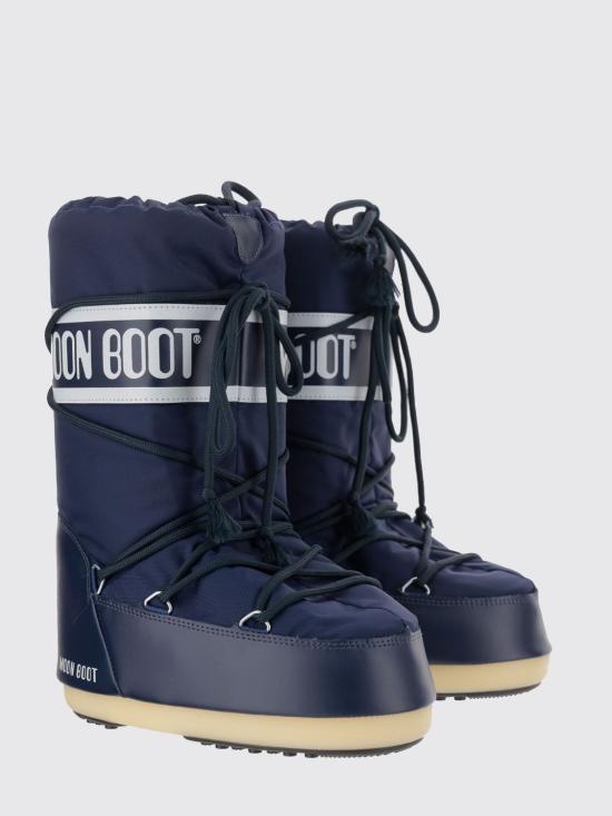 25FW [키즈] 문부츠 미들 부츠 B80D1400440 F003 Blue - MOON BOOT