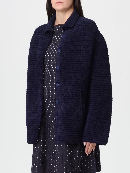 25FW 엠포리오 아르마니 코트 EW002759AF19920 UB115 Blue - EMPORIO ARMANI