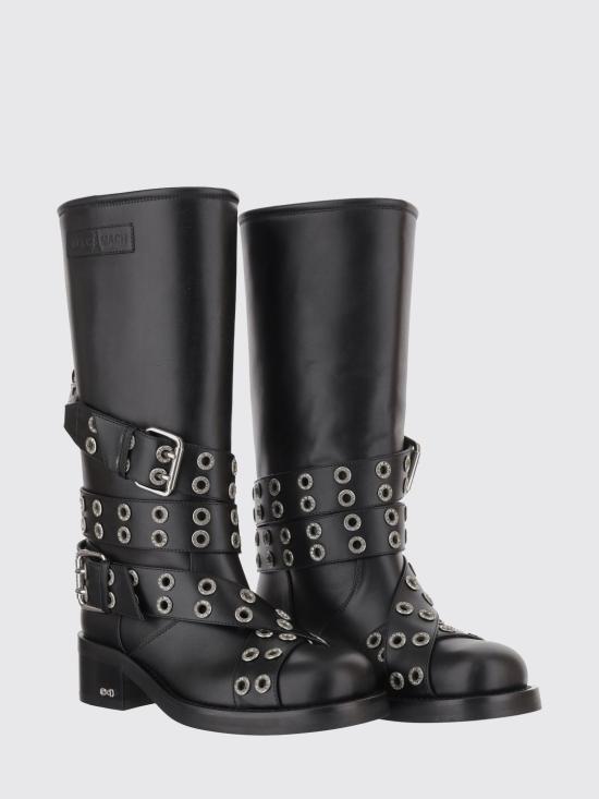 25FW 마흐앤마흐 부츠 FW25S097750VCL BLK Black - MACH&MACH