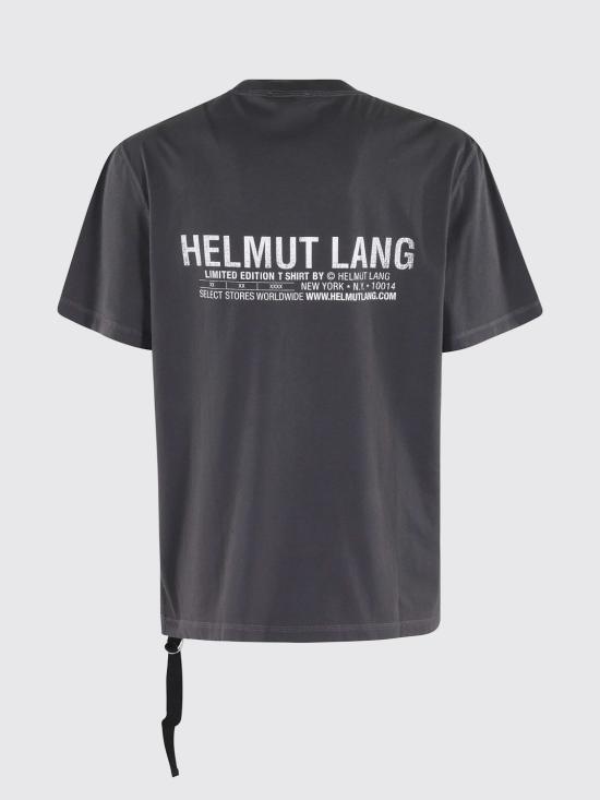 25FW 헬무트랭 반팔 티셔츠 O10HM514 B3M Charcoal - HELMUT LANG