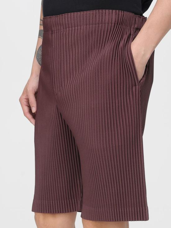 25FW 옴므 플리세 이세이 미야케 숏팬츠 HP58JF189 48 Brown - HOMME PLISSE' ISSEY MIYAKE