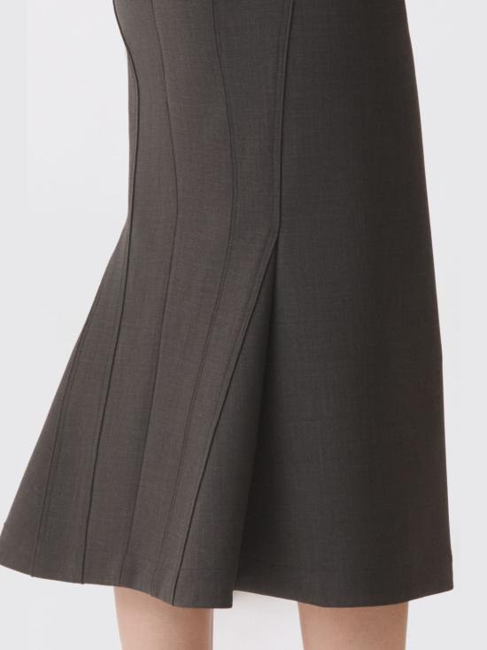 25FW 파비아나 필리피 롱 스커트 GND225F807L612 8070 Grey - FABIANA FILIPPI