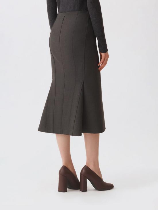 25FW 파비아나 필리피 롱 스커트 GND225F807L612 8070 Grey - FABIANA FILIPPI