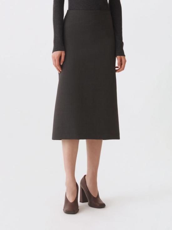 25FW 파비아나 필리피 롱 스커트 GND225F807L612 8070 Grey