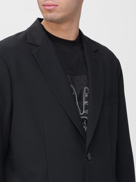 25FW 알마니 수트 자켓 XM001195AF16678 UC001 Black - ARMANI