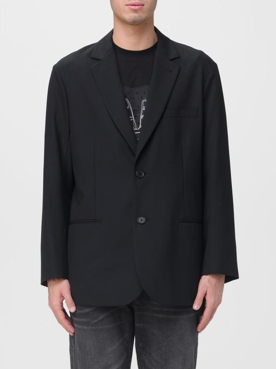 25FW 알마니 수트 자켓 XM001195AF16678 UC001 Black
