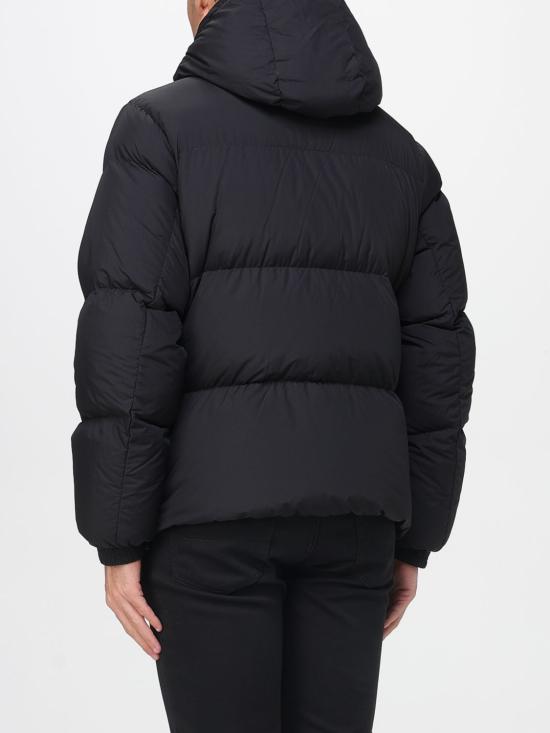 25FW 알마니 숏패딩 XM001098AF16340 UC001 Black - ARMANI