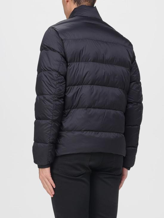 25FW 알마니 숏패딩 XM001575AF16927 UC001 Black - ARMANI