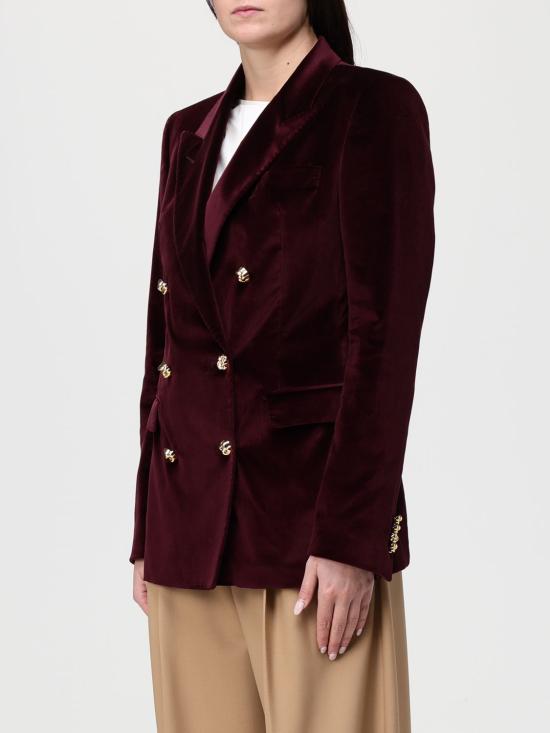 25FW 딸리아토레 자켓 JPARIGI80002025I029C1056 130 Red Purple - TAGLIATORE