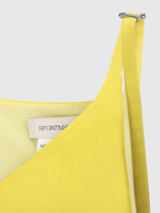 25FW 스포트막스 민소매 티셔츠 2522166031600 001 Yellow - SPORTMAX