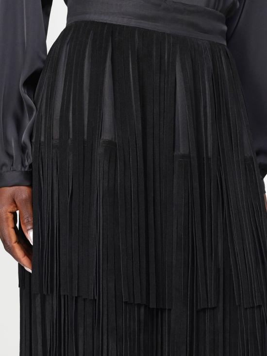 25FW 돌체앤가바나 롱 스커트 F4DARZGDDIF N0000 Black - DOLCE & GABBANA