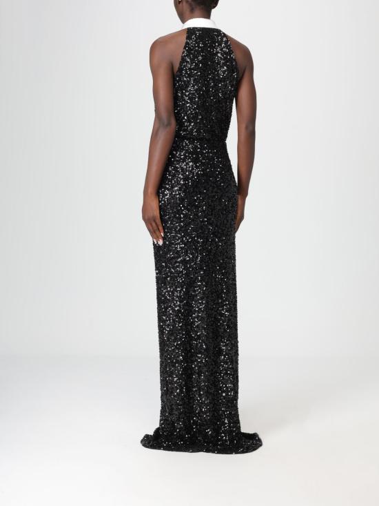 25FW 엘리자베타프랜치 롱 원피스 ABR32 110 Black - ELISABETTA FRANCHI