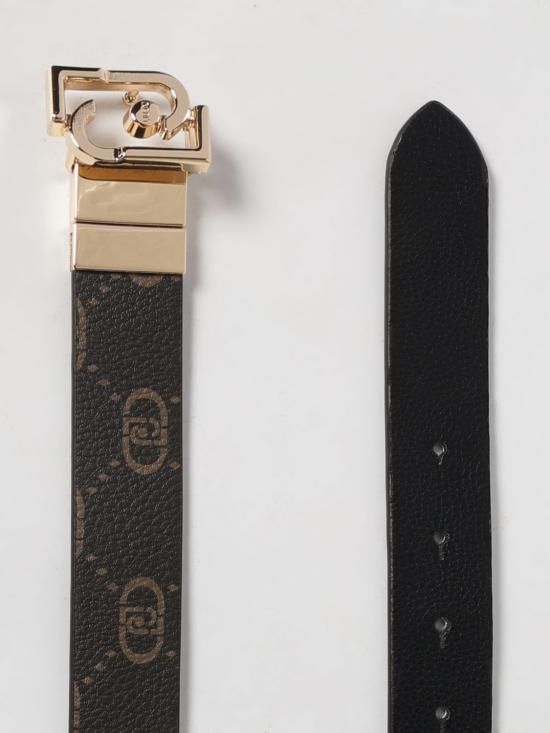 25FW 리우조 레귤러 벨트 AF5239E0053 22222 Black - LIU JO