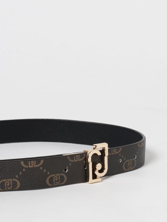 25FW 리우조 레귤러 벨트 AF5239E0053 22222 Black - LIU JO