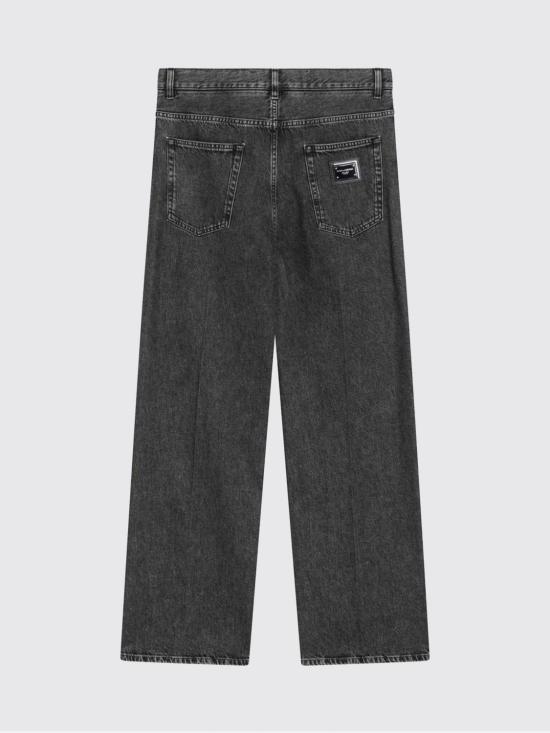 25FW 돌체앤가바나 데님 팬츠 GP18LDG8OE1 S9001 Black - DOLCE & GABBANA