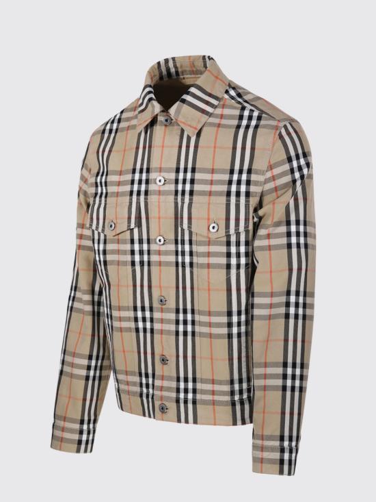 25FW 버버리 체크 자켓 8097582 Sand - BURBERRY