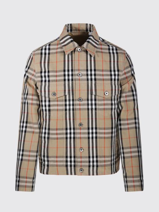 25FW 버버리 체크 자켓 8097582 Sand
