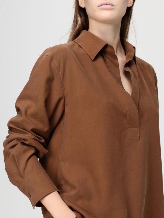 25FW 막스마라 블라우스 2521116012600 012 Brown - MAX MARA