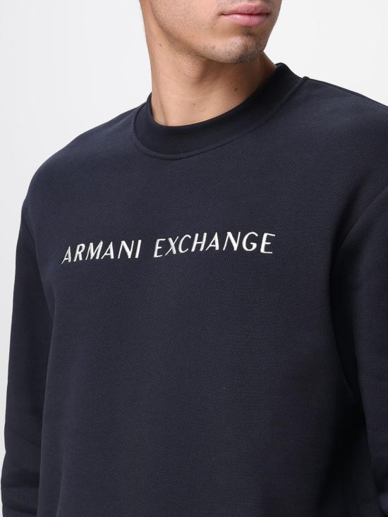 25FW 알마니 긴팔 티셔츠 XM001418AF16434 UB101 Navy - ARMANI