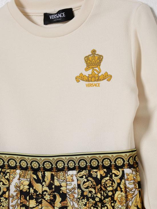 25FW [키즈] 베르사체 점프수트 10186101A15356 2WP00 White - VERSACE