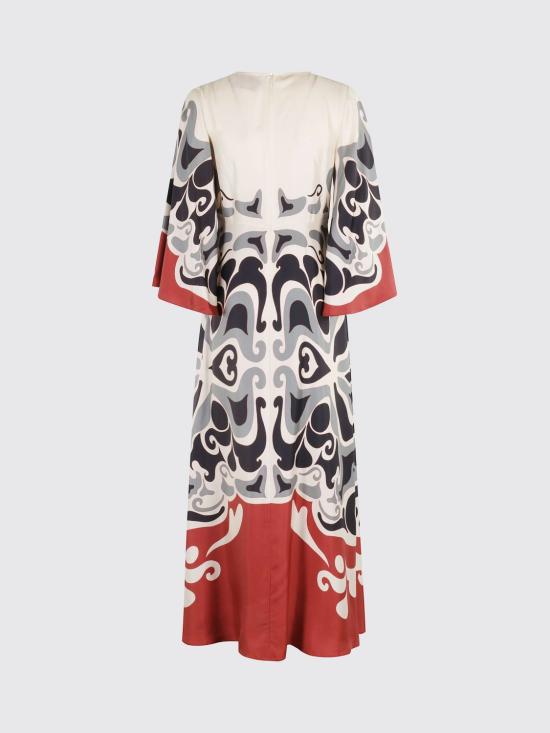 25FW 라 더블제이 롱 원피스 DRE0923SIL006PHO01 WH04 Multicolor - LA DOUBLEJ