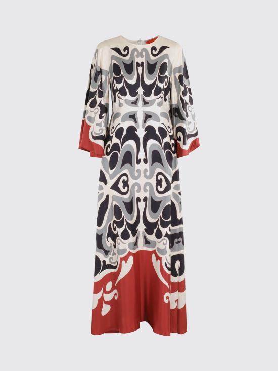 25FW 라 더블제이 롱 원피스 DRE0923SIL006PHO01 WH04 Multicolor