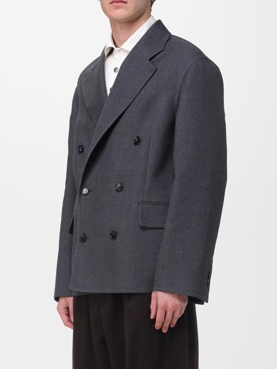 25FW 보테가베네타 자켓 829845V34N0 1003 Charcoal - BOTTEGA VENETA