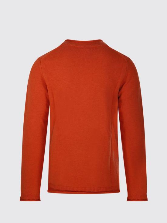 25FW 꼼데가르송 라운드 넥 울 스웨터 FPN007 5 Orange - COMME DES GARCONS