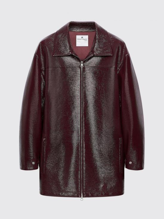 25FW 쿠레쥬 자켓 425CBL322VY0014 4010 Burgundy - COURREGES