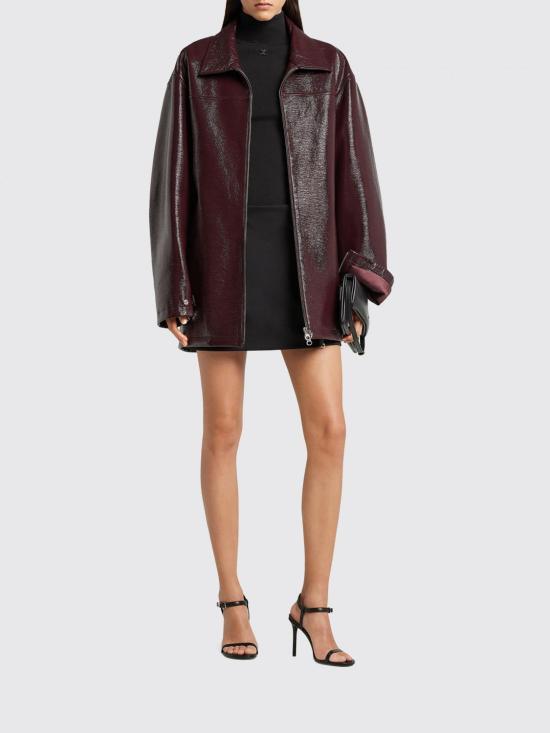 25FW 쿠레쥬 자켓 425CBL322VY0014 4010 Burgundy - COURREGES