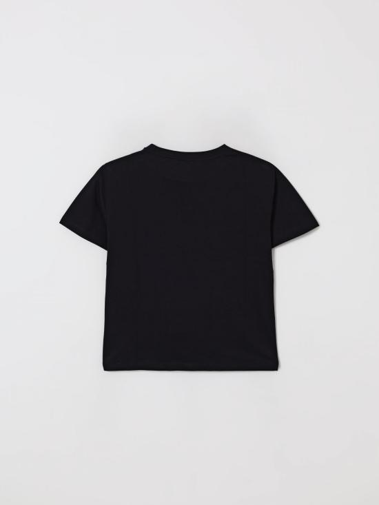 25FW [키즈] 파트리지아페페 티셔츠 7M0954J332 K103 Black - PATRIZIA PEPE