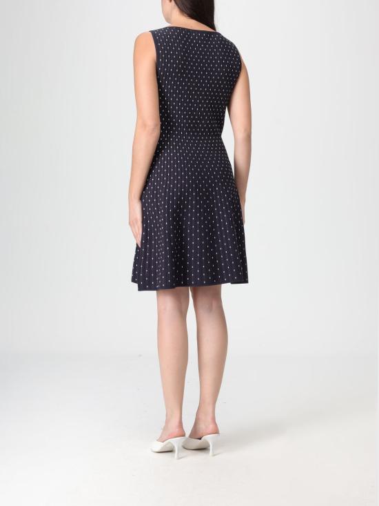 25FW 엠포리오 아르마니 롱 원피스 EW002683AF19366 FB017 Blue - EMPORIO ARMANI