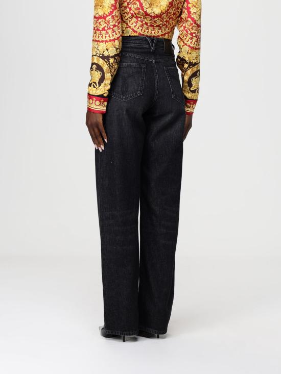 25FW 베르사체 데님 팬츠 10204101A14809 1D040 Black - VERSACE