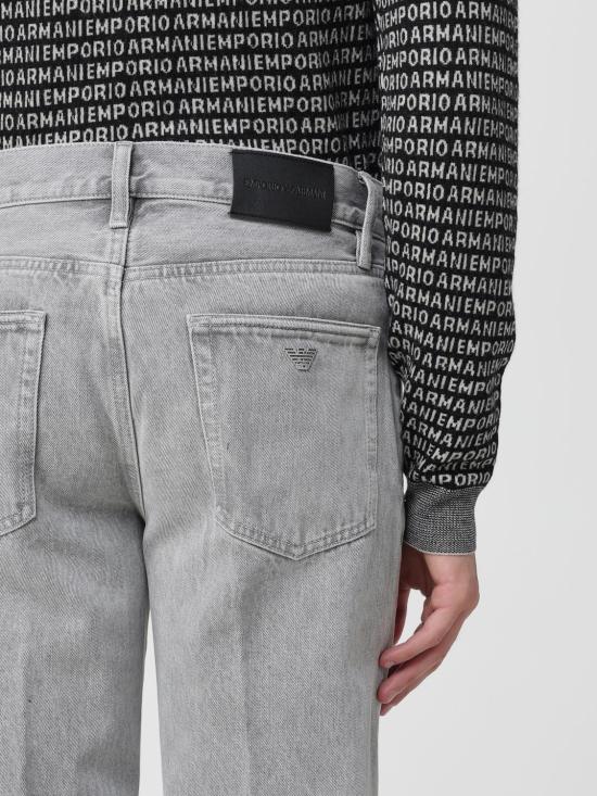 25FW 엠포리오 아르마니 데님 팬츠 EM000763AF17816 M8002 Grey - EMPORIO ARMANI