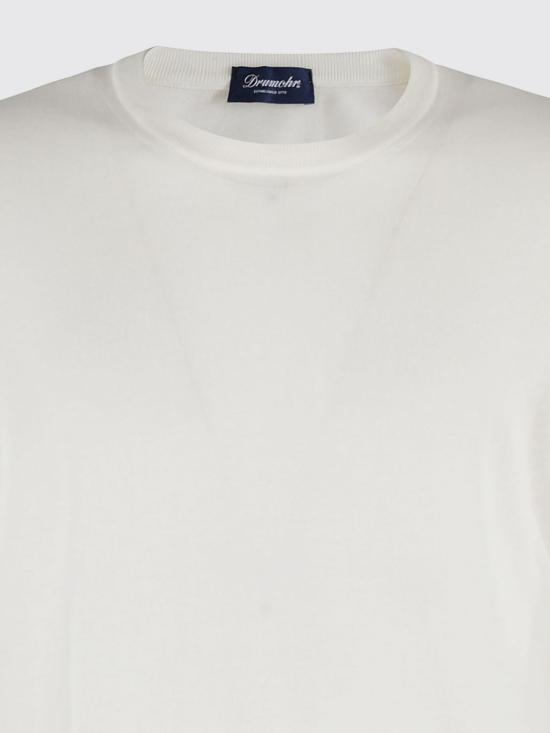25FW 드루모어 폴로 티셔츠 D0GF146N 120 Milk - DRUMOHR