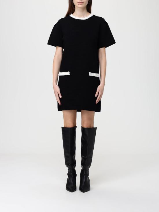 25FW 엠포리오 아르마니 롱 원피스 EW001237AF18159 MC006 Black