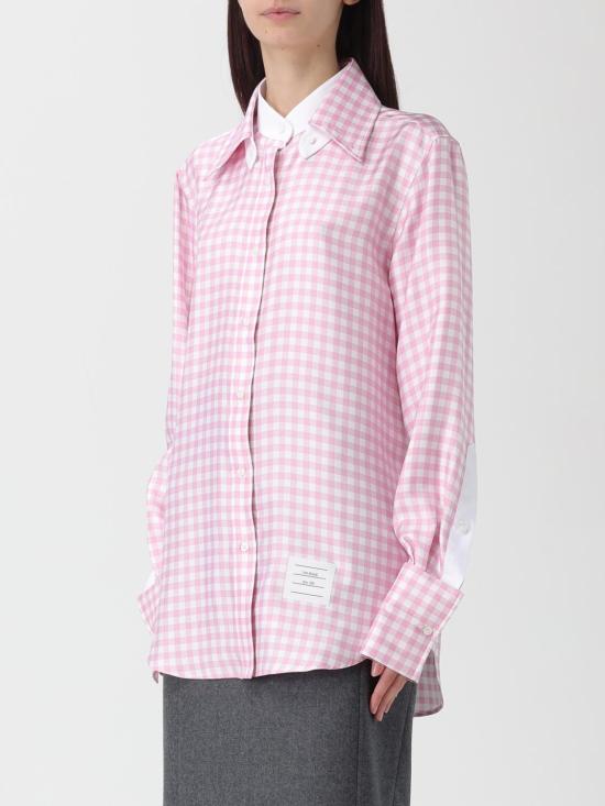 25FW 톰브라운 셔츠 FLR016CF1040 680 Pink - THOM BROWNE