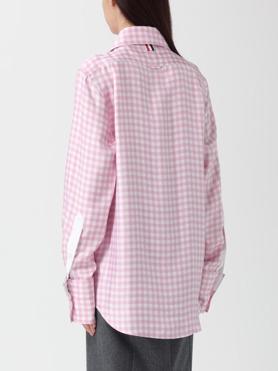 25FW 톰브라운 셔츠 FLR016CF1040 680 Pink - THOM BROWNE