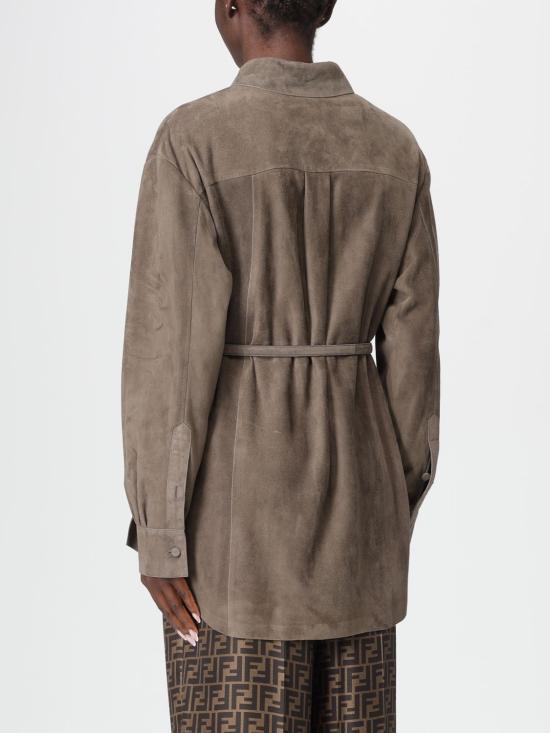 25FW 펜디 블라우스 FPT668AVRG F1T6F Brown - FENDI