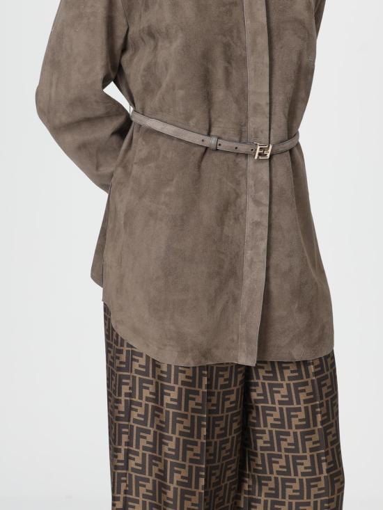 25FW 펜디 블라우스 FPT668AVRG F1T6F Brown - FENDI